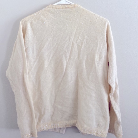 70’s vintage Vivien Forest beaded cardigan - Picture 6 of 9